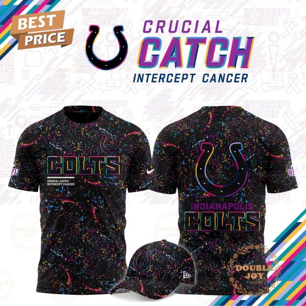 Indianapolis Colts x Crucial Catch Intercept Cancer 2025 Hoodie