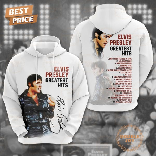 Elvis Presley Album Elvis Presley Greatest Hits 2025 Hoodie