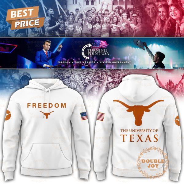 Texas Longhorns x Turning Point USA 2025 Freedom T-Shirt, Hoodie
