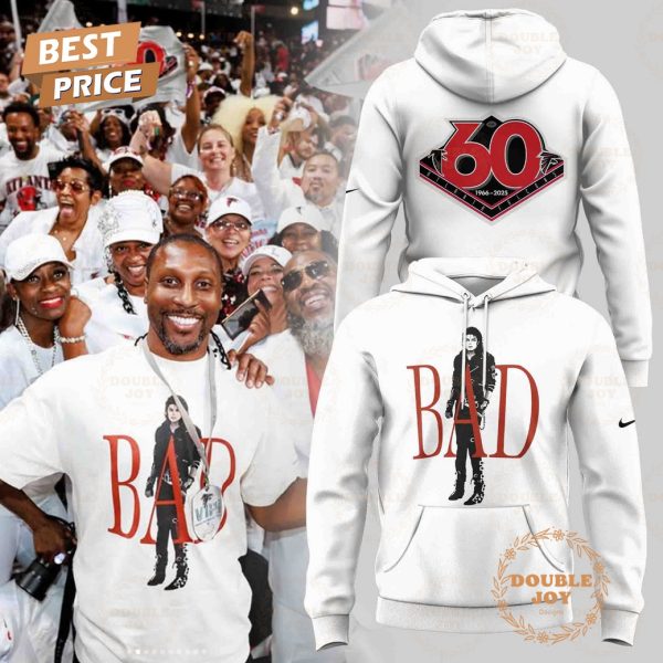 Atlanta Falcons x Michael Jackson 60th 1966-2026 BAD Hoodie