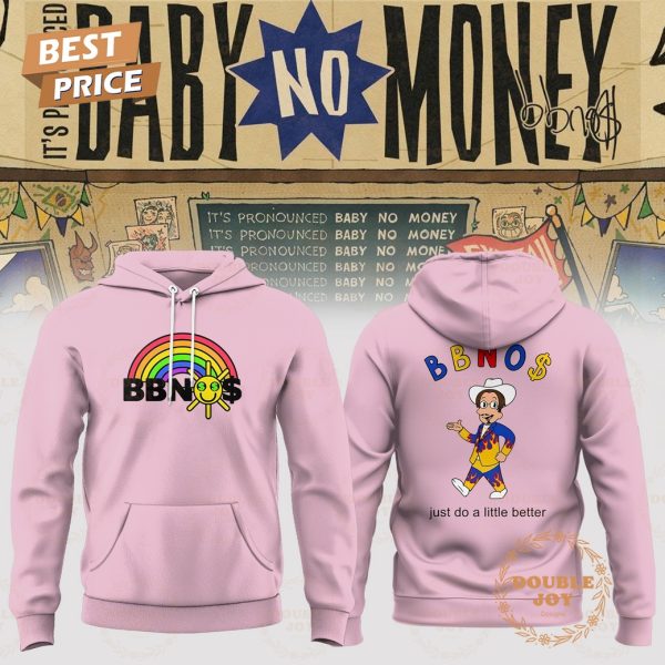 BBNO$ x Tour 2025 It’s Pronounced Baby No Money Hoodie BBNO$ x Tour 2025 It’s Pronounced Baby No Money Hoodie