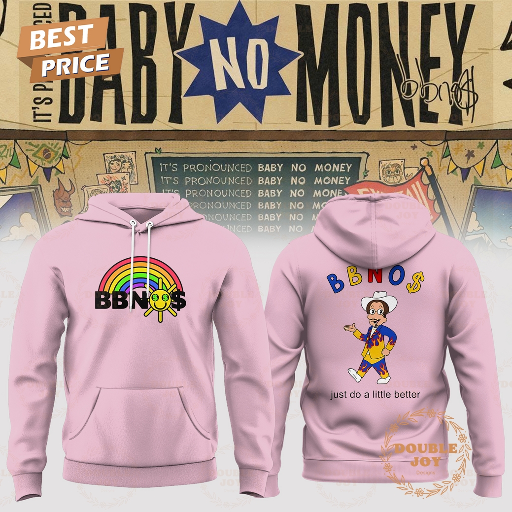 BBNO$ x Tour 2025 It's Pronounced Baby No Money Hoodie BBNO$ x Tour 2025 It's Pronounced Baby No Money Hoodie