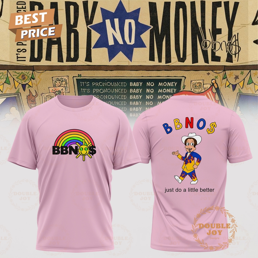 BBNO$ x Tour 2025 It's Pronounced Baby No Money Hoodie BBNO$ x Tour 2025 It's Pronounced Baby No Money Hoodie