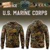 Green Bay Packers x 250TH Marines Salute To Service 2025 Hoodie Green Bay Packers x 250TH Marines Salute To Service 2025 Hoodie