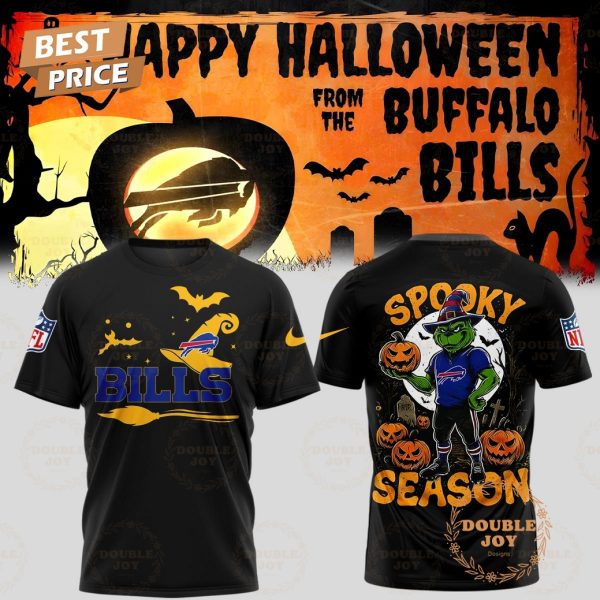 Buffalo Bills x Happy Halloween 2025 Spooky Season T-Shirt, Hoodie