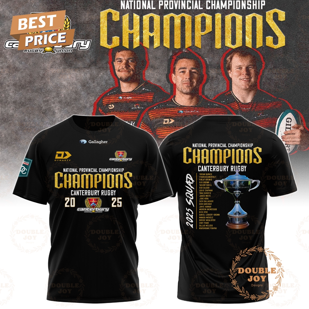 Canterbury Rugby NPC Champions 2025 T-Shirt, Hoodie Canterbury Rugby NPC Champions 2025 T-Shirt, Hoodie