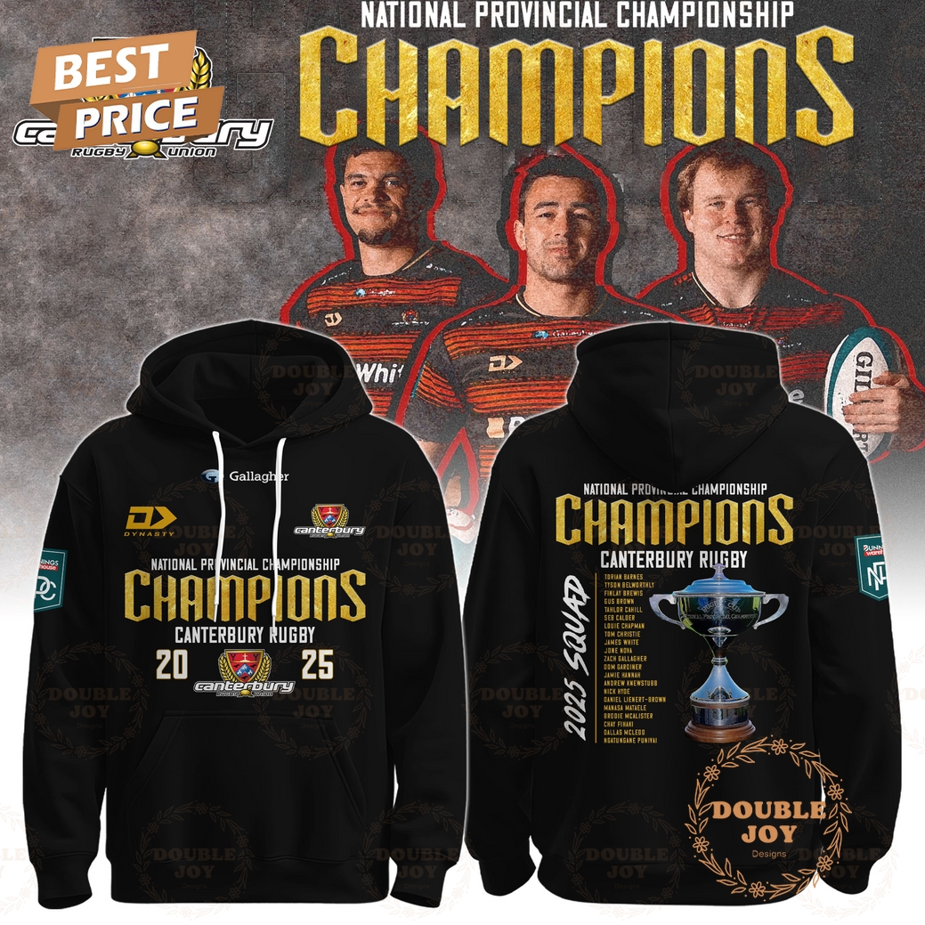 Canterbury Rugby NPC Champions 2025 T-Shirt, Hoodie Canterbury Rugby NPC Champions 2025 T-Shirt, Hoodie