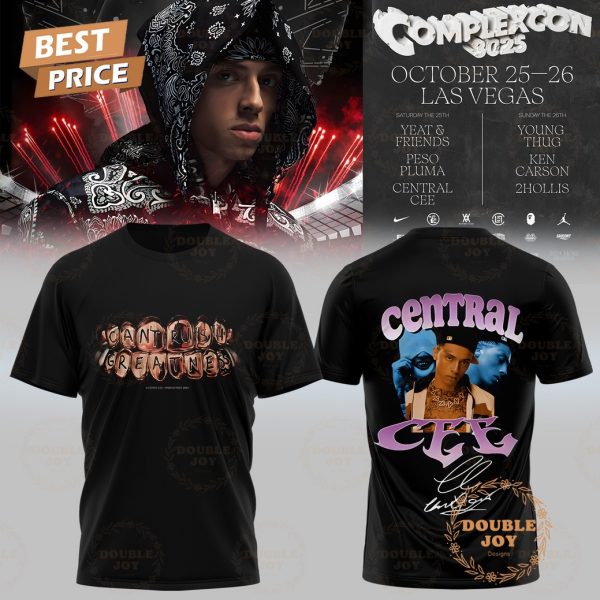 Central Cee CAN’T RUSH GREATNESS World Tour 2025 Ver2 T-Shirt, Hoodie