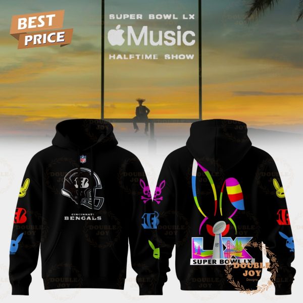 Cincinnati Bengals Super Bowl LX Halftime Show 2025 Hoodie