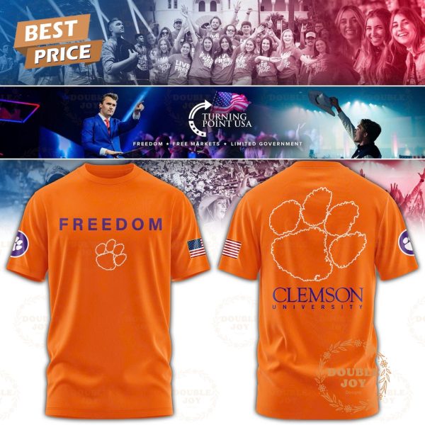 Clemson Tigers x Turning Point USA Freedom 2025 T-Shirt, Hoodie