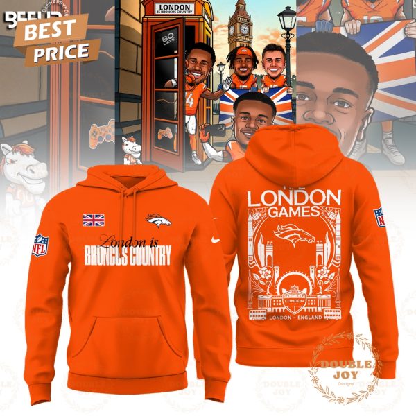 Denver Broncos x NFL London Games Hoodie