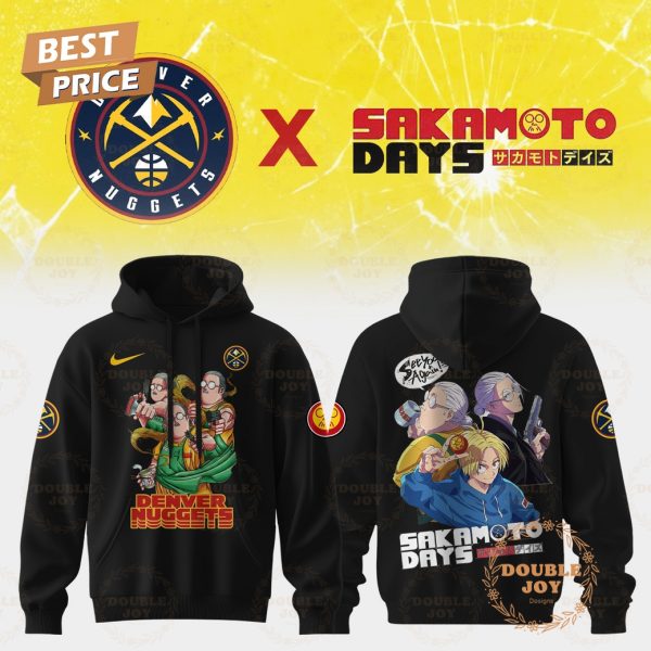 Denver Nuggets x DENVER NUGGETS Sakamoto Days 2025 Hoodie