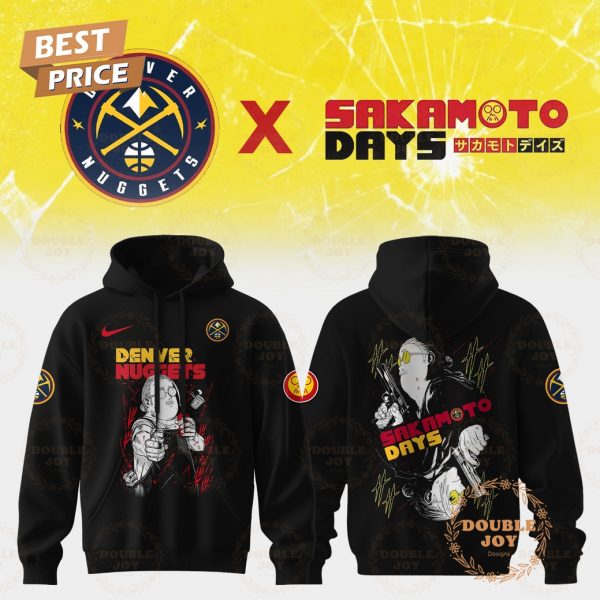 Denver Nuggets x DENVER NUGGETS Sakamoto Days 2025 Ver2 Hoodie