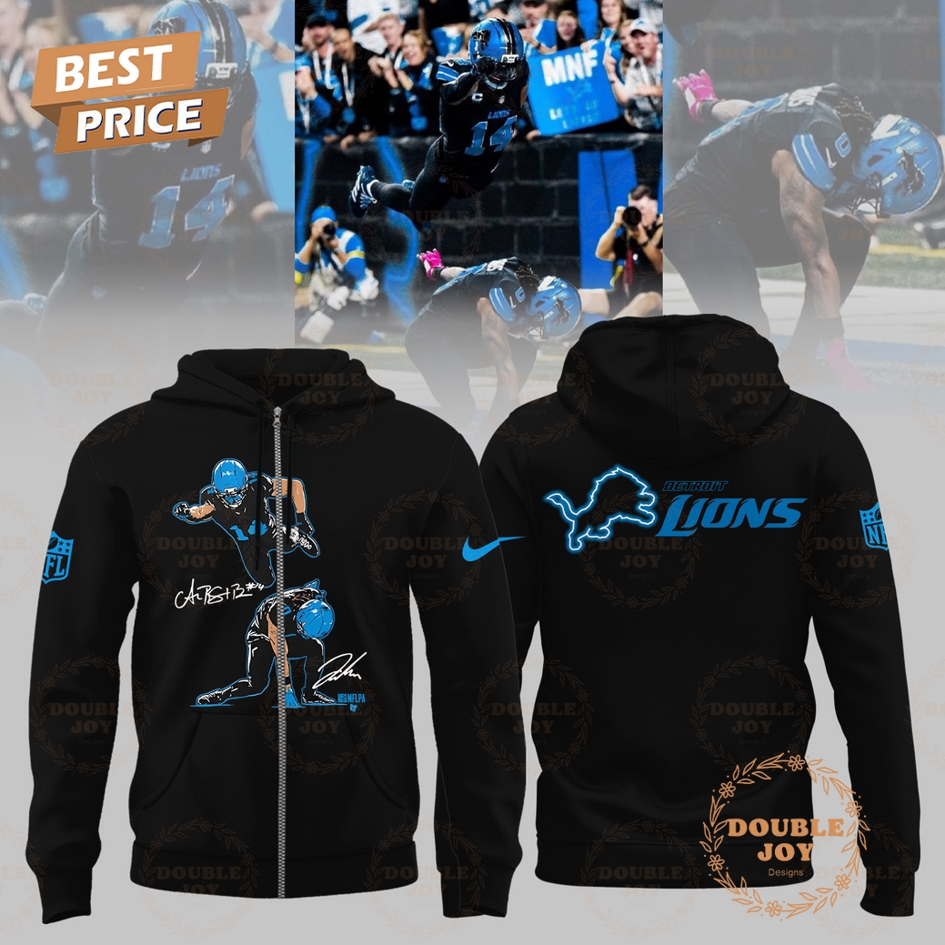 Detroit Lions x SuperBrown & SpiderGibbs 2025 Hoodie Detroit Lions x SuperBrown & SpiderGibbs 2025 Hoodie