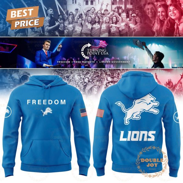 Detroit Lions x Turning Point USA FREEDOM 2025 Hoodie