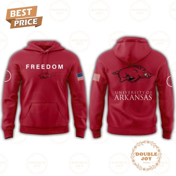Arkansas Razorbacks x Turning Point USA FREEDOM 2025 Hoodie
