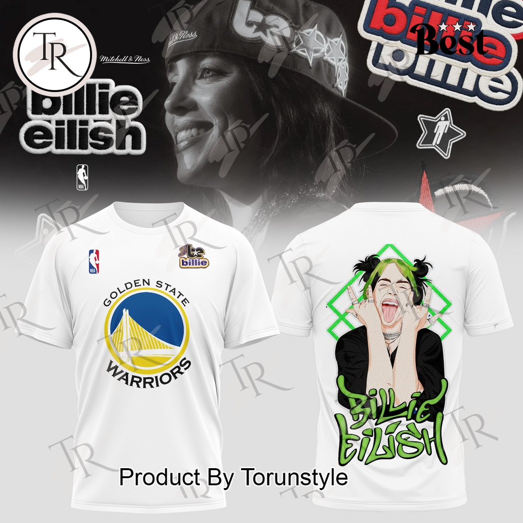 Golden State Warriors x Billie Eilish NBA 2025 T-Shirt, Hoodie Golden State Warriors x Billie Eilish NBA 2025 T-Shirt, Hoodie