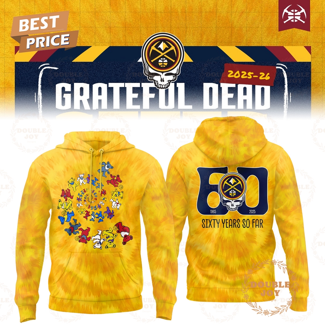 Grateful Dead 60 Years So Far 2025 Hoodie Grateful Dead 60 Years So Far 2025 Hoodie