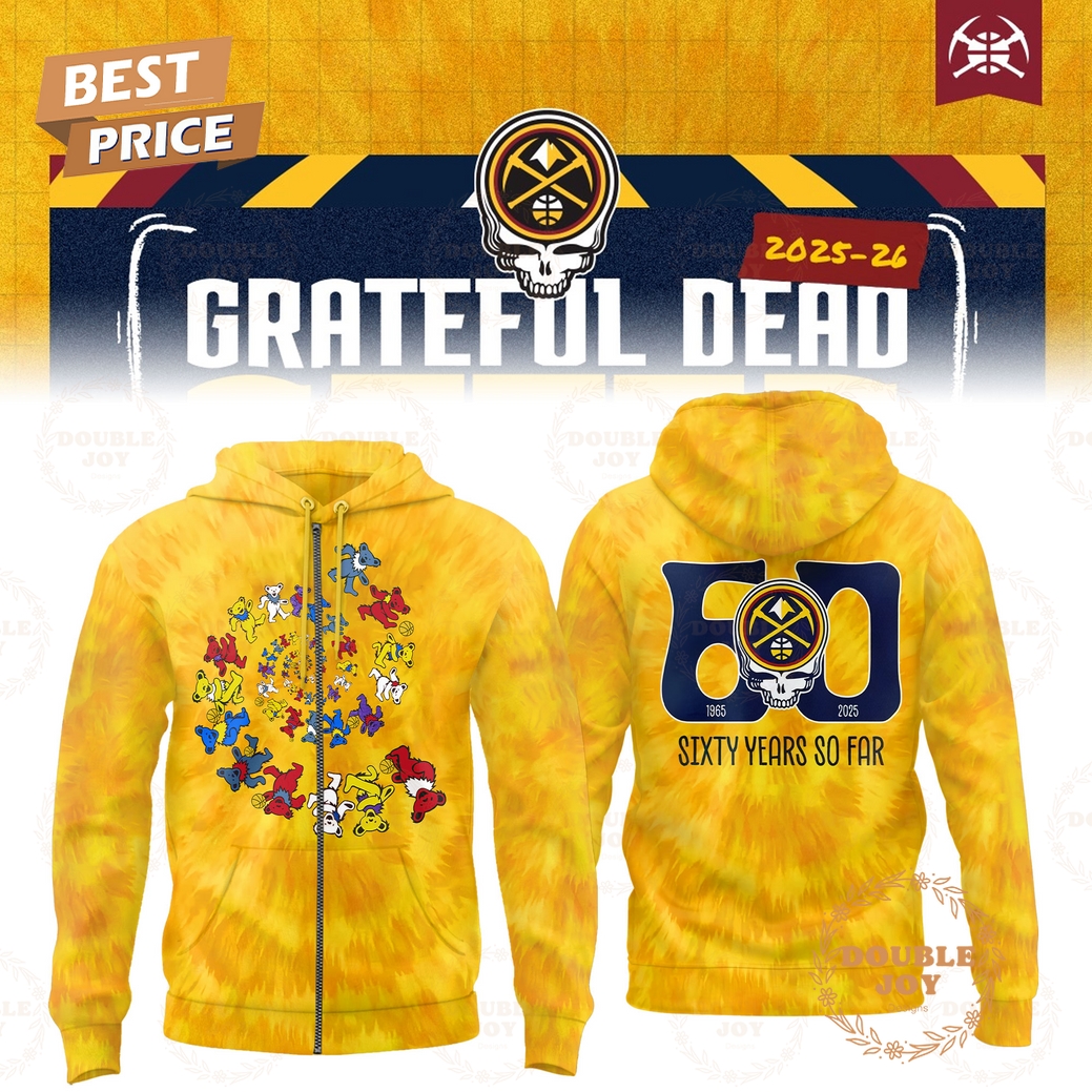 Grateful Dead 60 Years So Far 2025 Hoodie Grateful Dead 60 Years So Far 2025 Hoodie