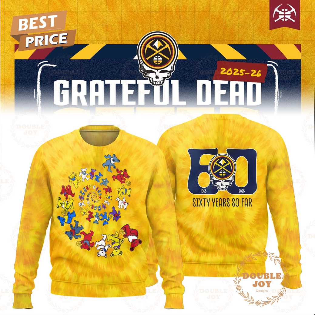 Grateful Dead 60 Years So Far 2025 Hoodie Grateful Dead 60 Years So Far 2025 Hoodie