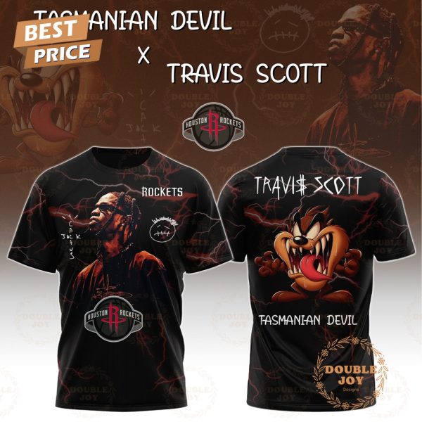 Houston Rockets x Tasmanian Devil x Travis Scott 2025 T-Shirt, Hoodie Houston Rockets x Tasmanian Devil x Travis Scott 2025 T-Shirt, Hoodie