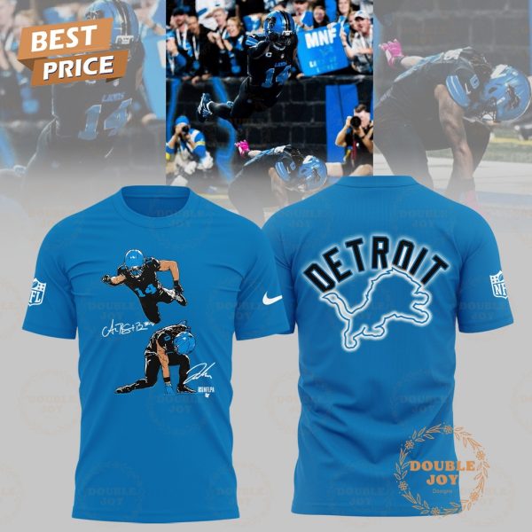 Detroit Lions 2025 SuperBrown & SpiderGibbs Hoodie