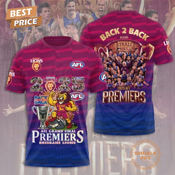 Brisbane Lions Champions AFL Grand Final Premiers 2025 Hoodie
