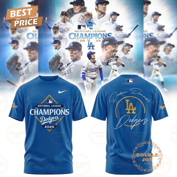 Los Angeles Dodgers LA x National League Champions 2025 Hoodie