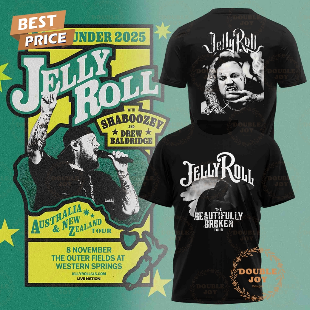 Jelly Roll Tour 2025 The Beautifully Broken Hoodie Jelly Roll Tour 2025 The Beautifully Broken Hoodie