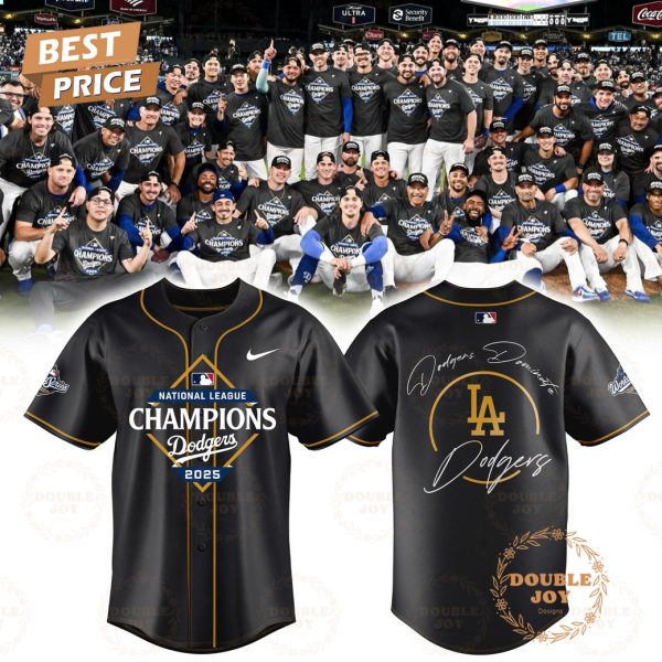 Los Angeles Dodgers x National League Champions 2025 Baseball Jersey Los Angeles Dodgers x National League Champions 2025 Baseball Jersey
