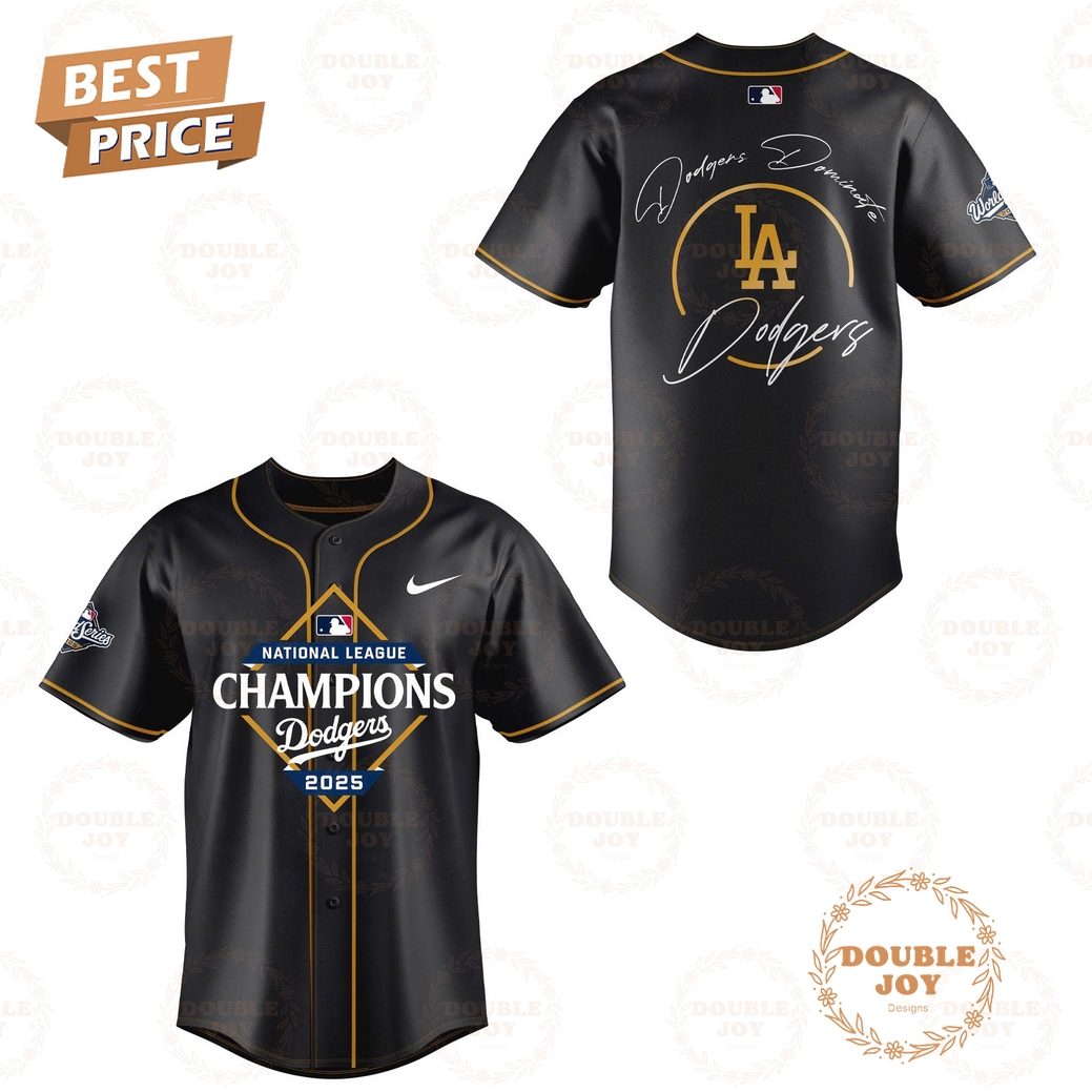 Los Angeles Dodgers x National League Champions 2025 Baseball Jersey Los Angeles Dodgers x National League Champions 2025 Baseball Jersey
