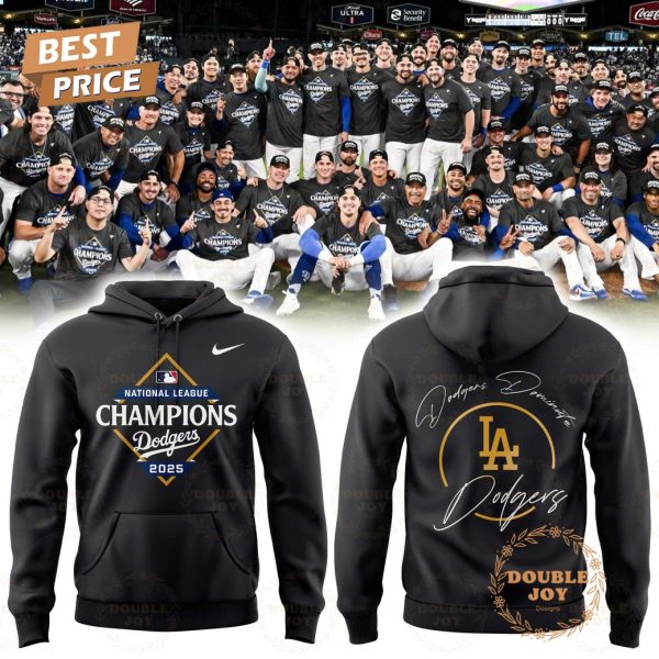 Los Angeles Dodgers x National League Champions 2025 Hoodie Los Angeles Dodgers x National League Champions 2025 Hoodie
