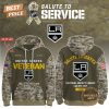New Jersey Devils x NHL Salute To Service Custom Name 2025 Hoodie