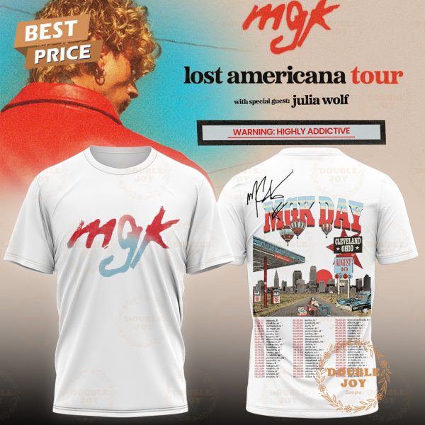 Machine Gun Kelly Tour 2025 Lost American T-Shirt, Hoodie