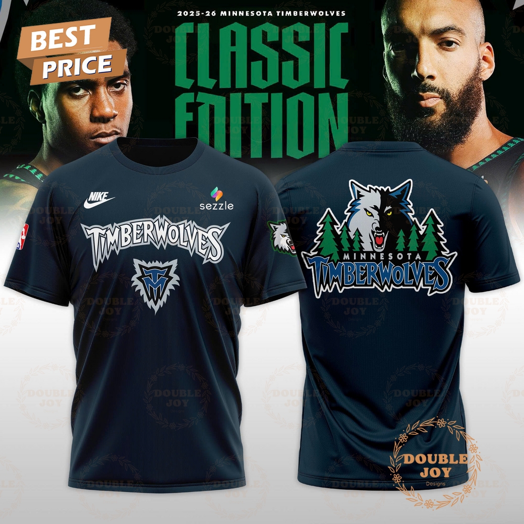 Minnesota Timberwolves Classic Edition Uniform 2025 T-Shirt, Hoodie Minnesota Timberwolves Classic Edition Uniform 2025 T-Shirt, Hoodie