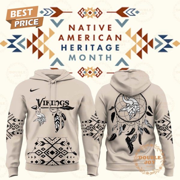 Minnesota Vikings x Native American Heritage Month 2025 Hoodie