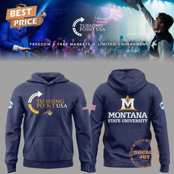 Montana State University x Turning Point USA 2025 Ver2 Hoodie