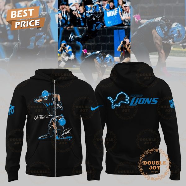 Detroit Lions x SuperBrown & SpiderGibbs 2025 Hoodie