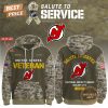 Philadelphia Flyers x NHL Salute To Service Custom Name 2025 Hoodie