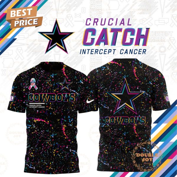 Dallas Cowboys x Crucial Catch Intercept Cancer 2025 Hoodie
