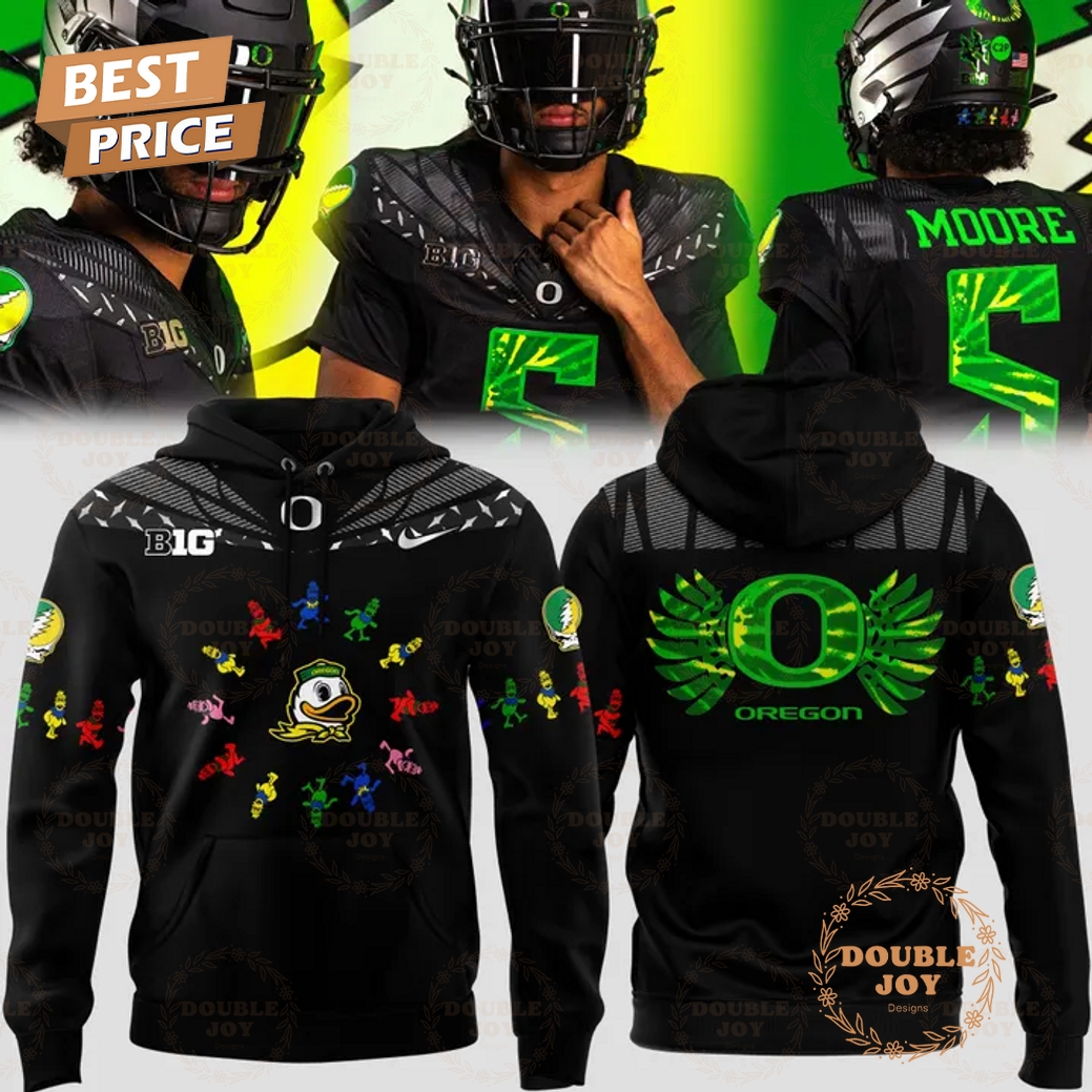Oregon Ducks Grateful Ducks 2025 Limited Edition Hoodie Oregon Ducks Grateful Ducks 2025 Limited Edition Hoodie