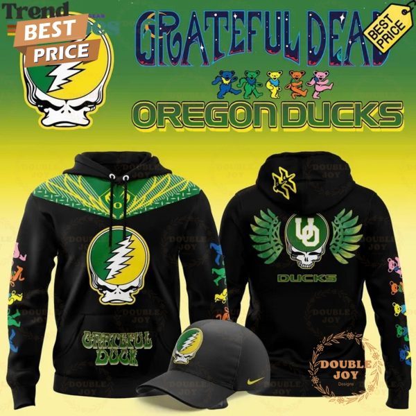 Oregon Ducks Grateful Ducks Dancing Bears 2025 Limited Edition Hoodie