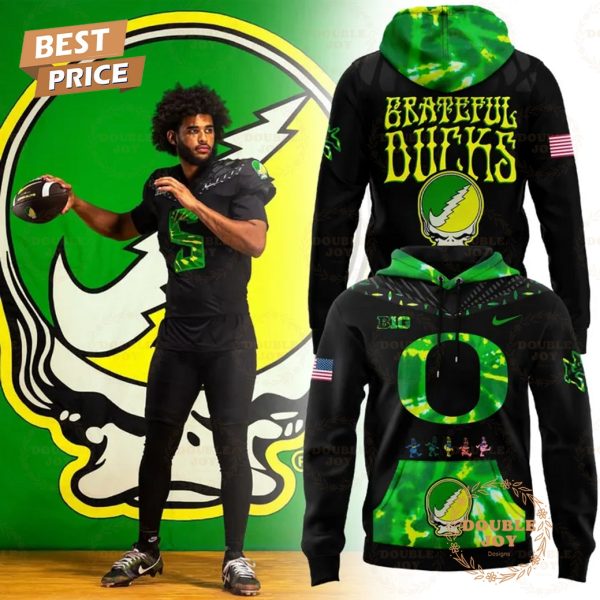 Oregon Ducks Grateful Ducks Special Edition 2025 Hoodie