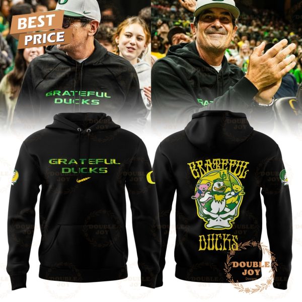 Oregon Ducks x Grateful Dead 2025 GRATEFUL DUCKS Hoodie