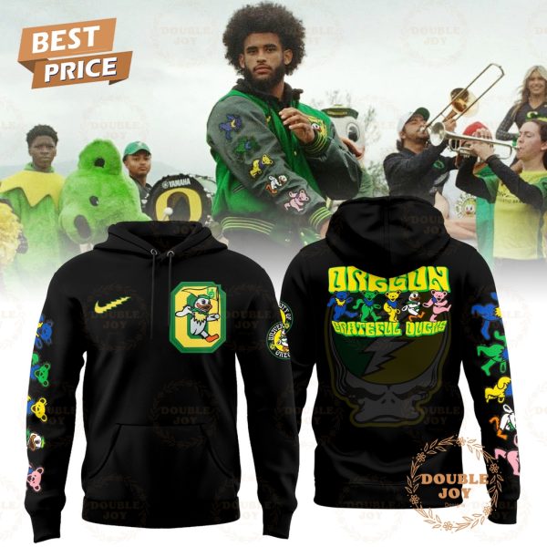 Oregon Ducks x Grateful Dead 2025 Grateful Ducks Hoodie