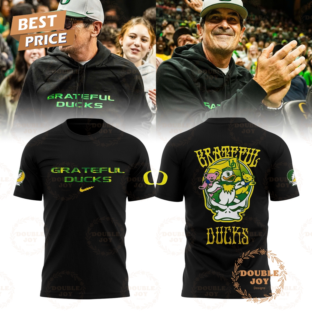 Oregon Ducks x Grateful Dead 2025 GRATEFUL DUCKS Hoodie Oregon Ducks x Grateful Dead 2025 GRATEFUL DUCKS Hoodie