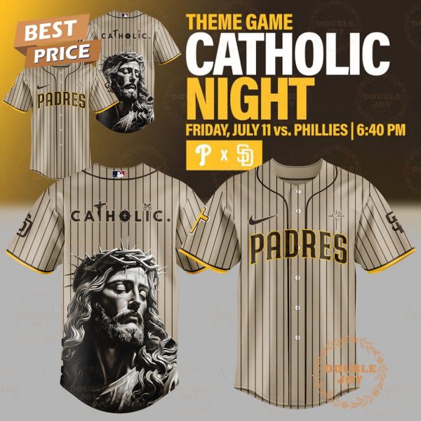 San Diego Padres Catholic Night 2025 Limited Edition Baseball Jersey