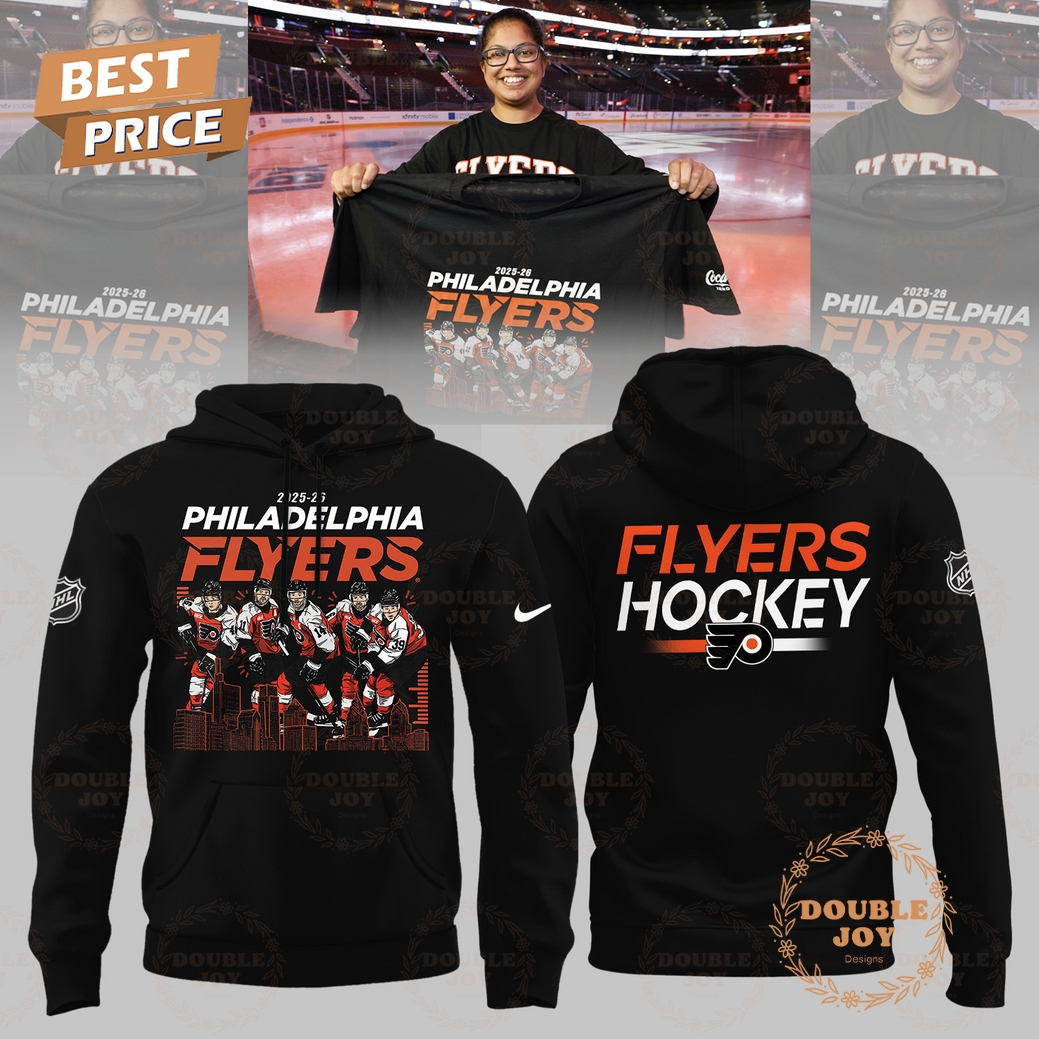 Philadelphia Flyers 2025-26 Special Edition Hoodie Philadelphia Flyers 2025-26 Special Edition Hoodie