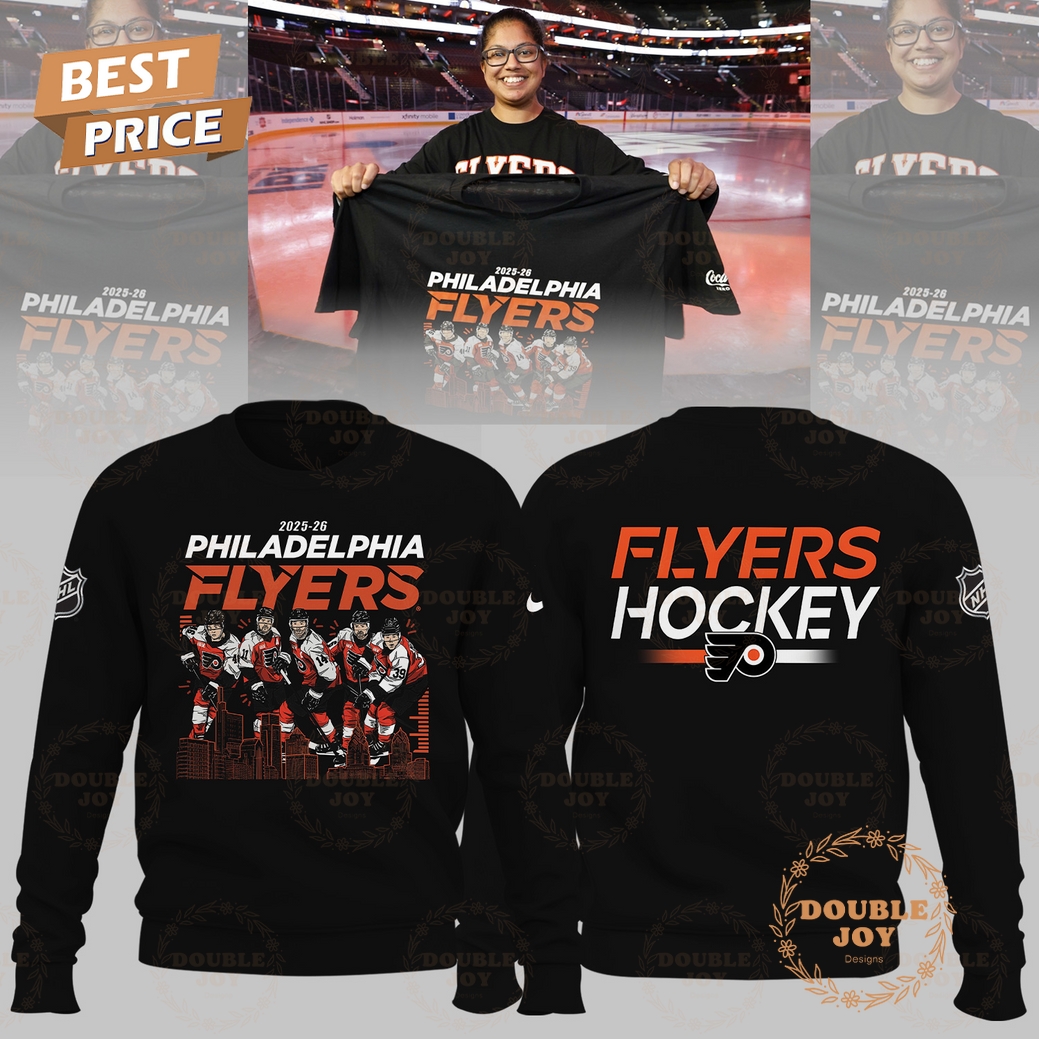 Philadelphia Flyers 2025-26 Special Edition Hoodie Philadelphia Flyers 2025-26 Special Edition Hoodie