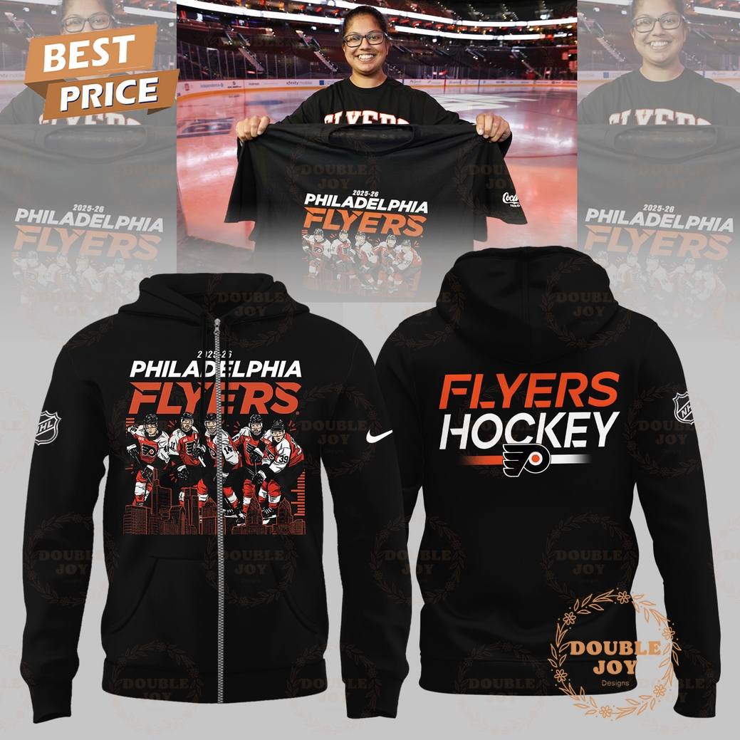 Philadelphia Flyers 2025-26 Special Edition Hoodie Philadelphia Flyers 2025-26 Special Edition Hoodie